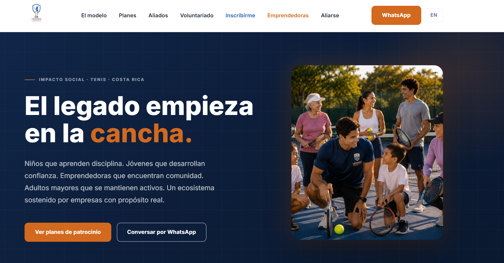Vista previa Legado Tenis CR